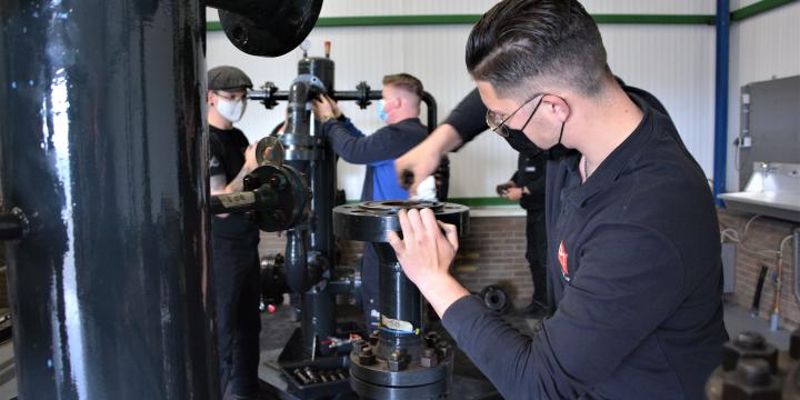 Training flensboomtechniek voor studenten Drenthe College