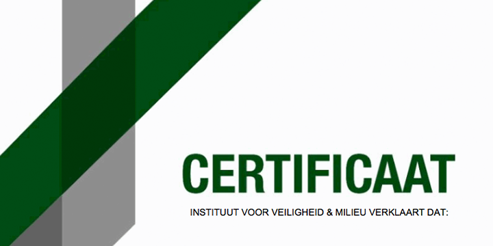 Nieuwe certificaten IVM
